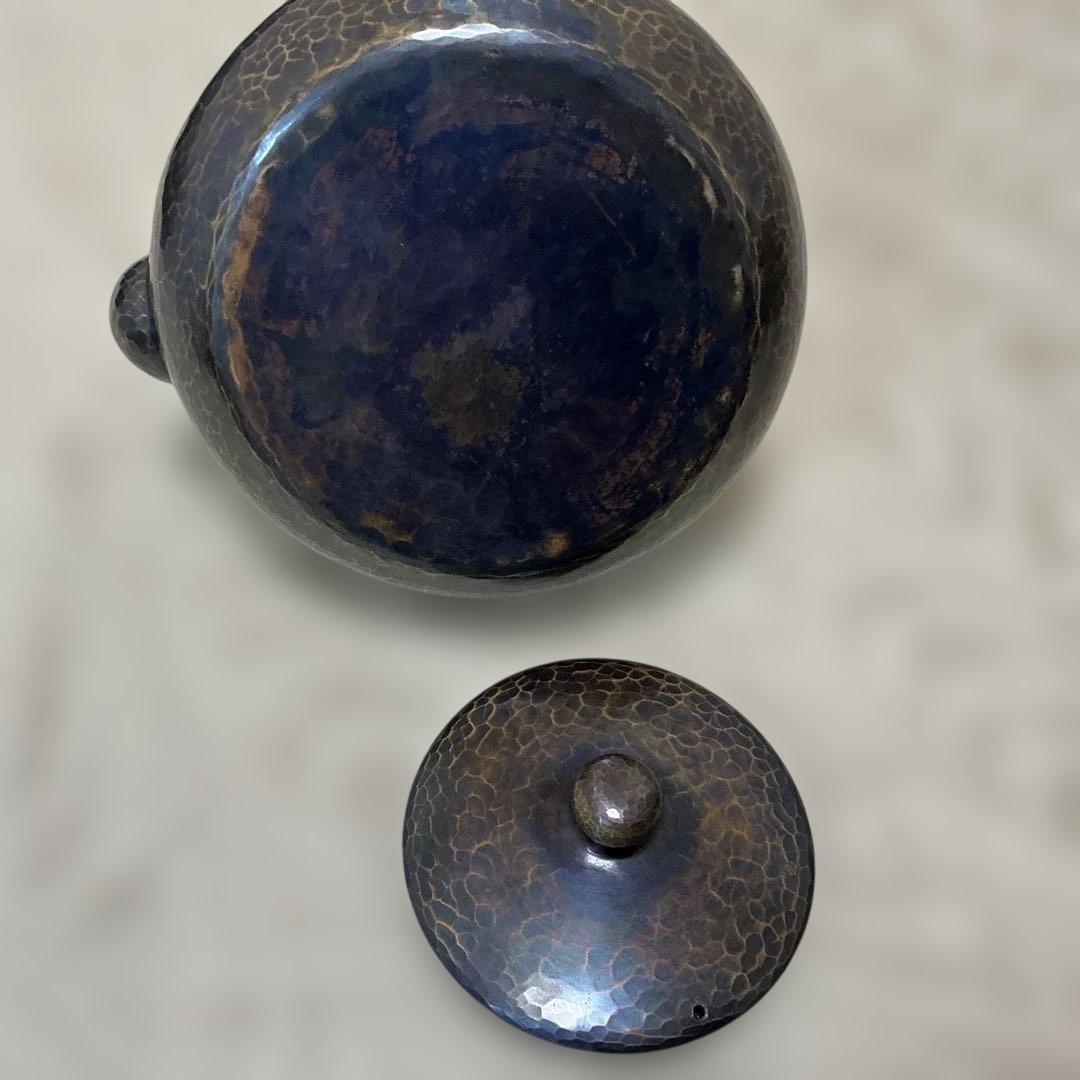 玉川堂　鎚起銅器　やかん