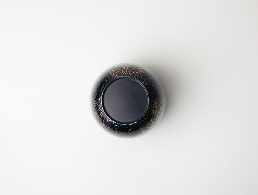 田中健智 作 螺鈿細工 大棗 唐物風青貝螺鈿 棗 表千家裏千家煎茶