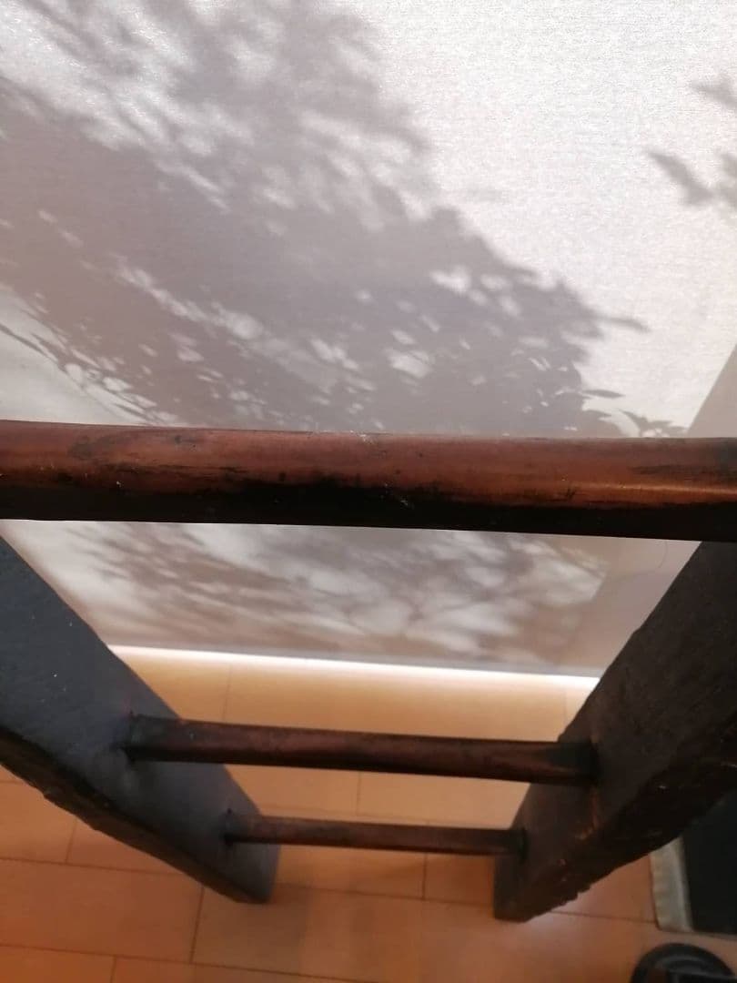 最終価格】養蚕農家の古いはしご（江戸時代）