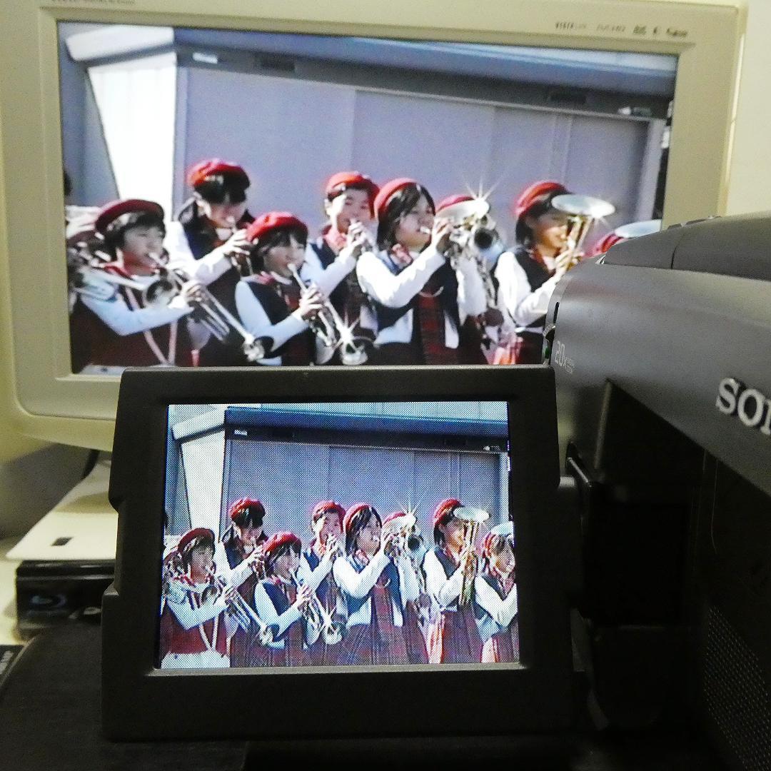 動作良好 Hi8ソニー CCD-TRV90 8ミリビデオカメラ DVD化に最適