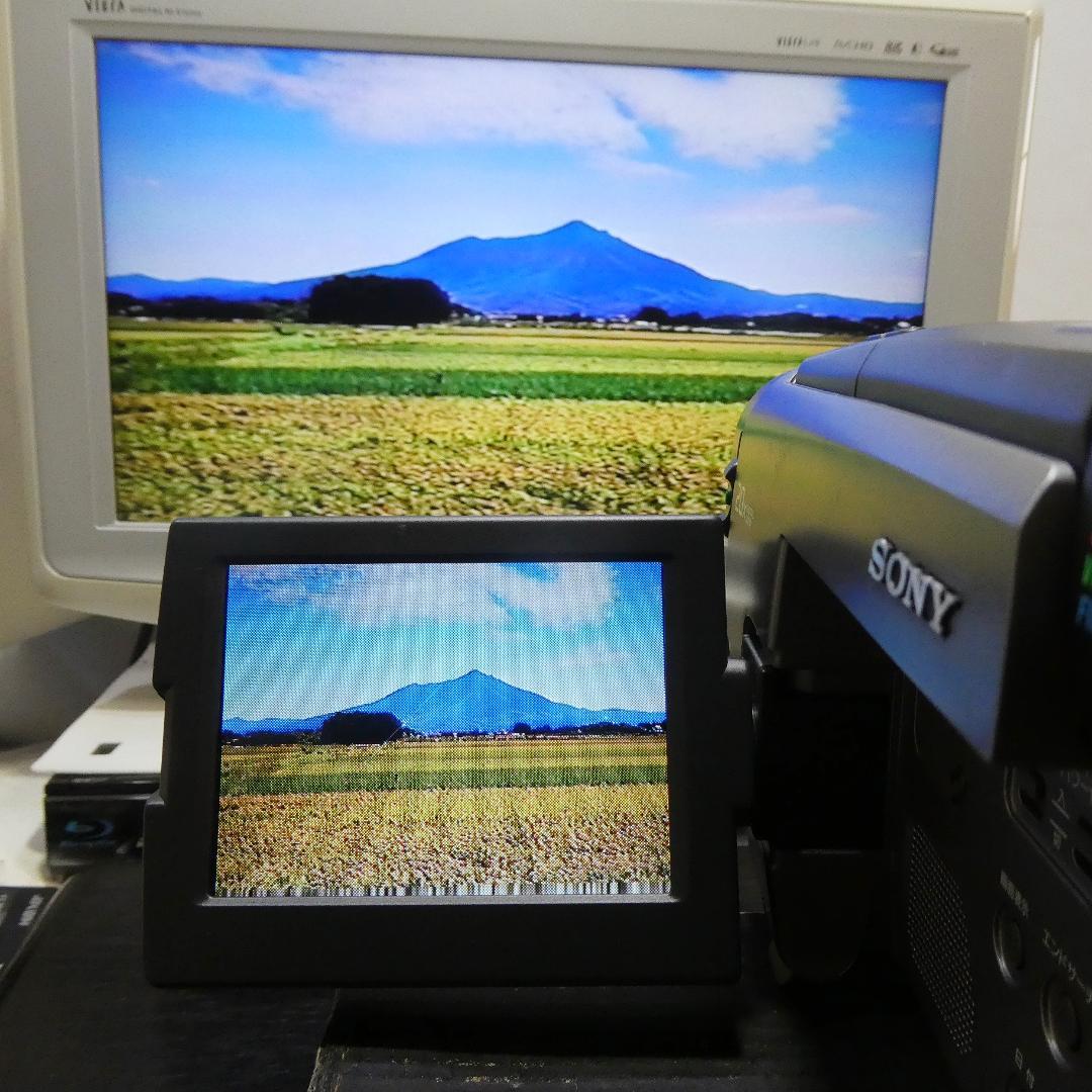 動作良好 Hi8ソニー CCD-TRV90 8ミリビデオカメラ DVD化に最適