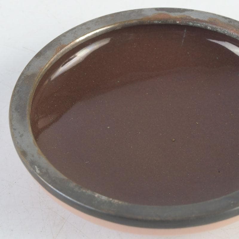 茶道具 安藤七宝焼 正倉院御物 双鳥文 香合 共布 共箱 V 9653