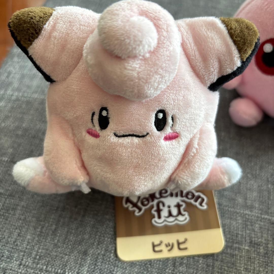 ポケモンフィット ピッピ プクリン ぬいぐるみセット - メルカリ