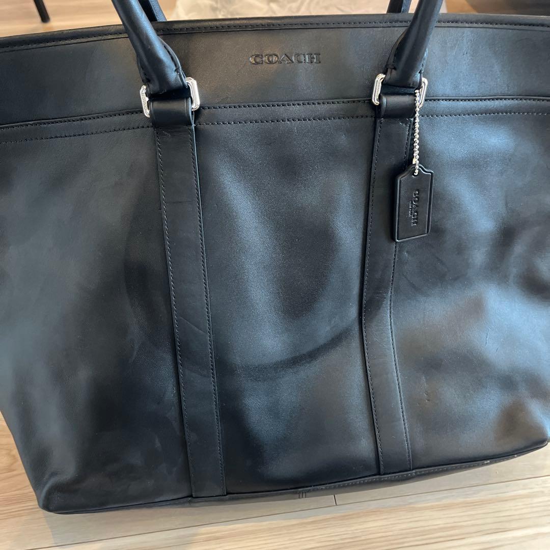 coach ビジネスバッグ　ブラック