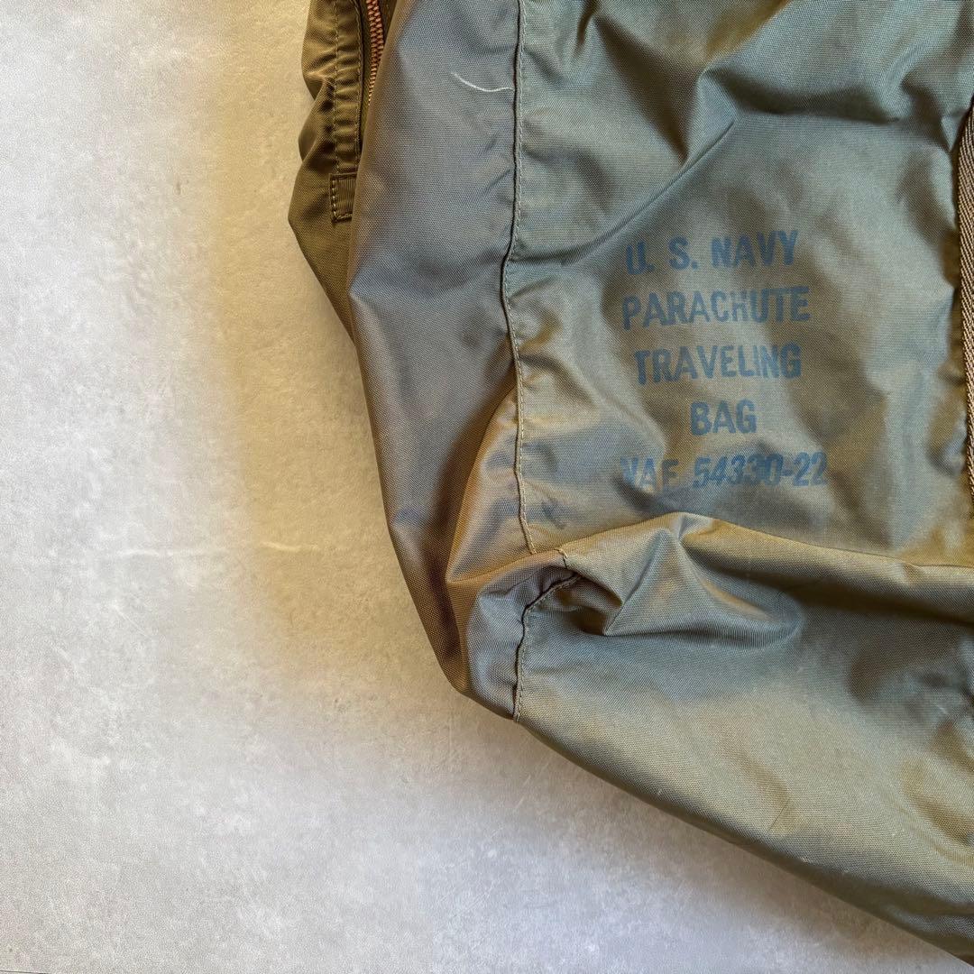 50s 古着 U.S.NAVY パラシュート キット バッグ vintage