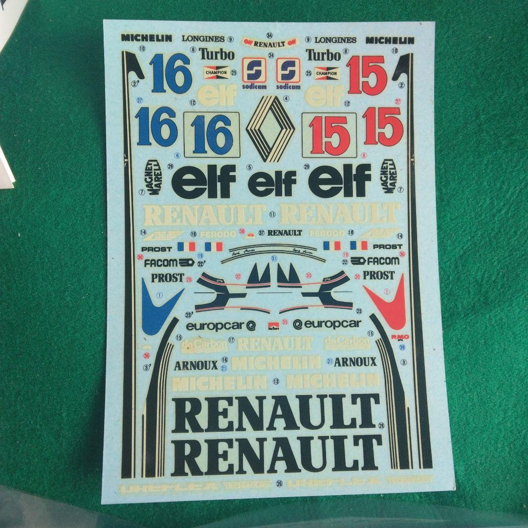 TAMIYA 1/20　Fー1 モデル 3点セット