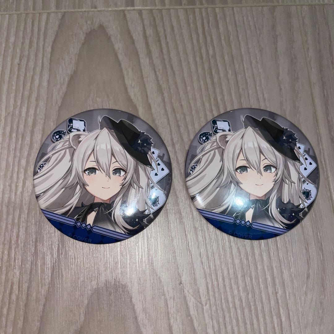 ホロライブ ホロ謎ミュージアム 探偵と怪盗 缶バッジセット 獅白ぼたん