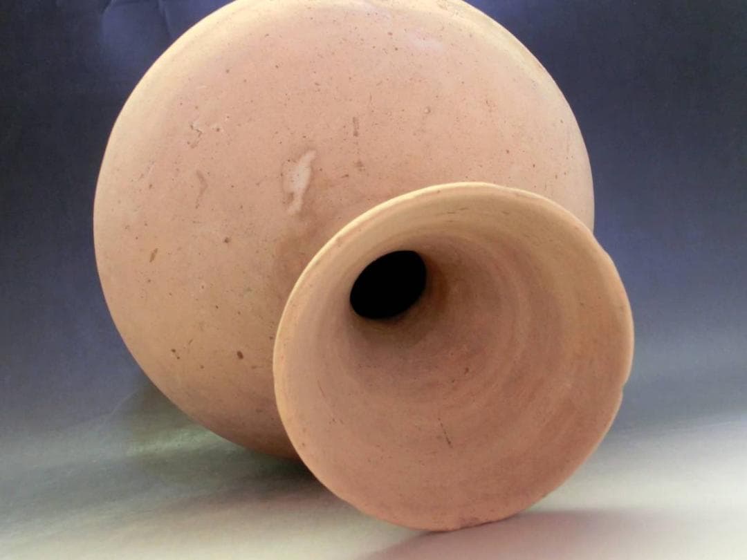 土器□須恵器 発掘品 下蕪 丸壺 花瓶 大壷 古美術 時代物