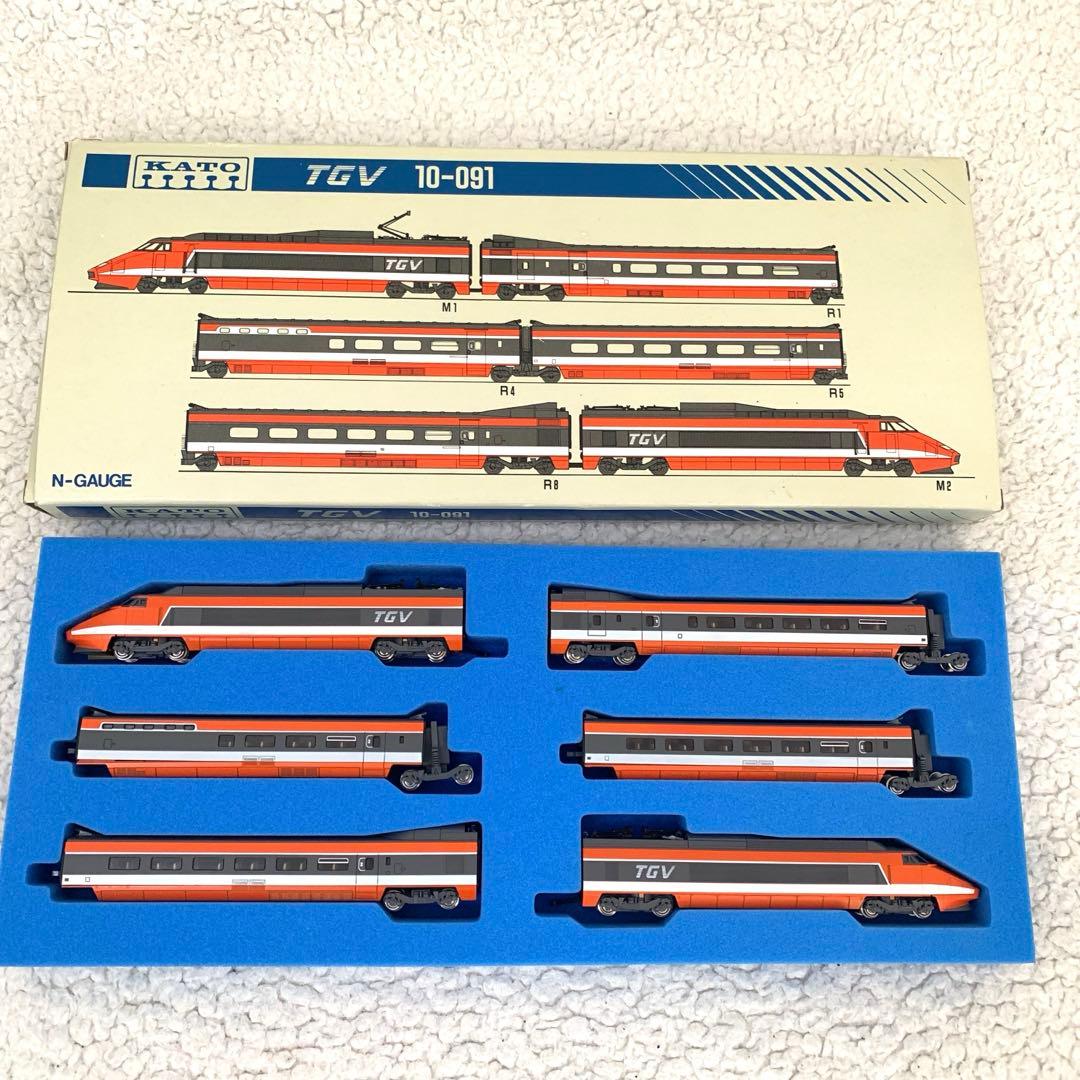 美品】KATO TGV 10-091 Nゲージ 6両編成 - メルカリ