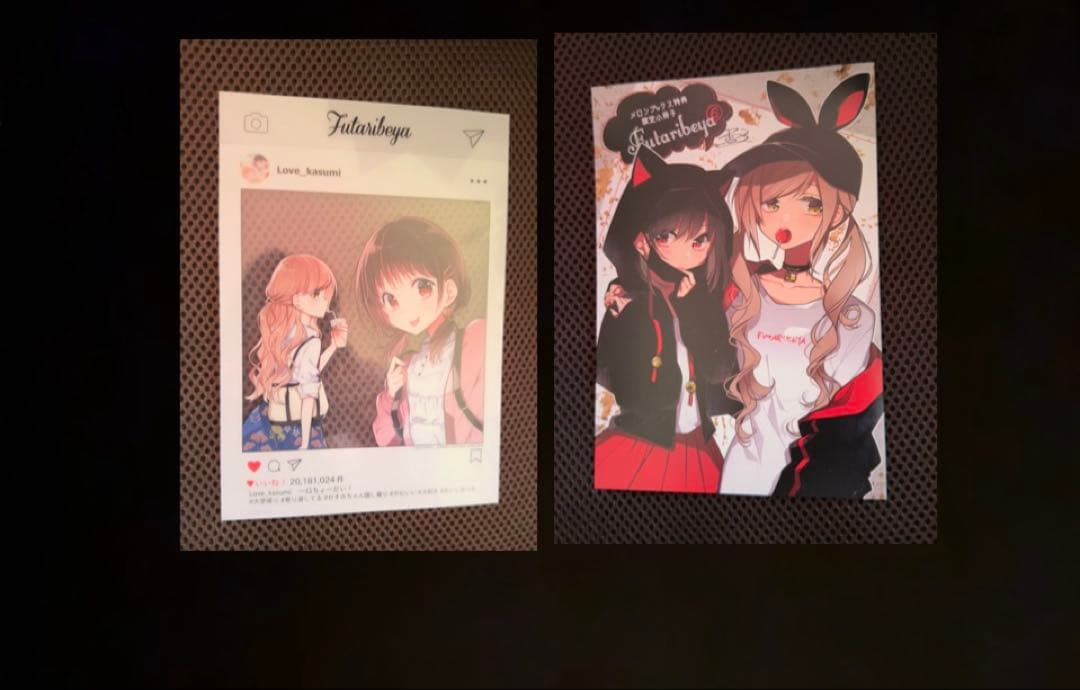 ふたりべや　鳩子鳩子のあやかし郵便屋さん　直筆サイン入り複製原画　雪子　特典