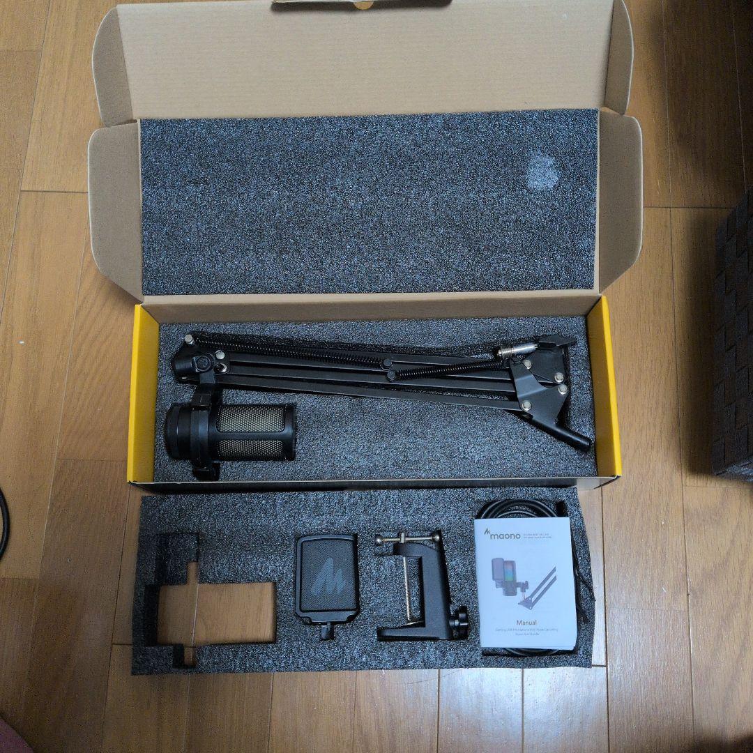 Maono DGM20シリーズ USBマイクセット Amazon.co.jp: MAONO USBマイク コンデンサーマイク PC マイクセット