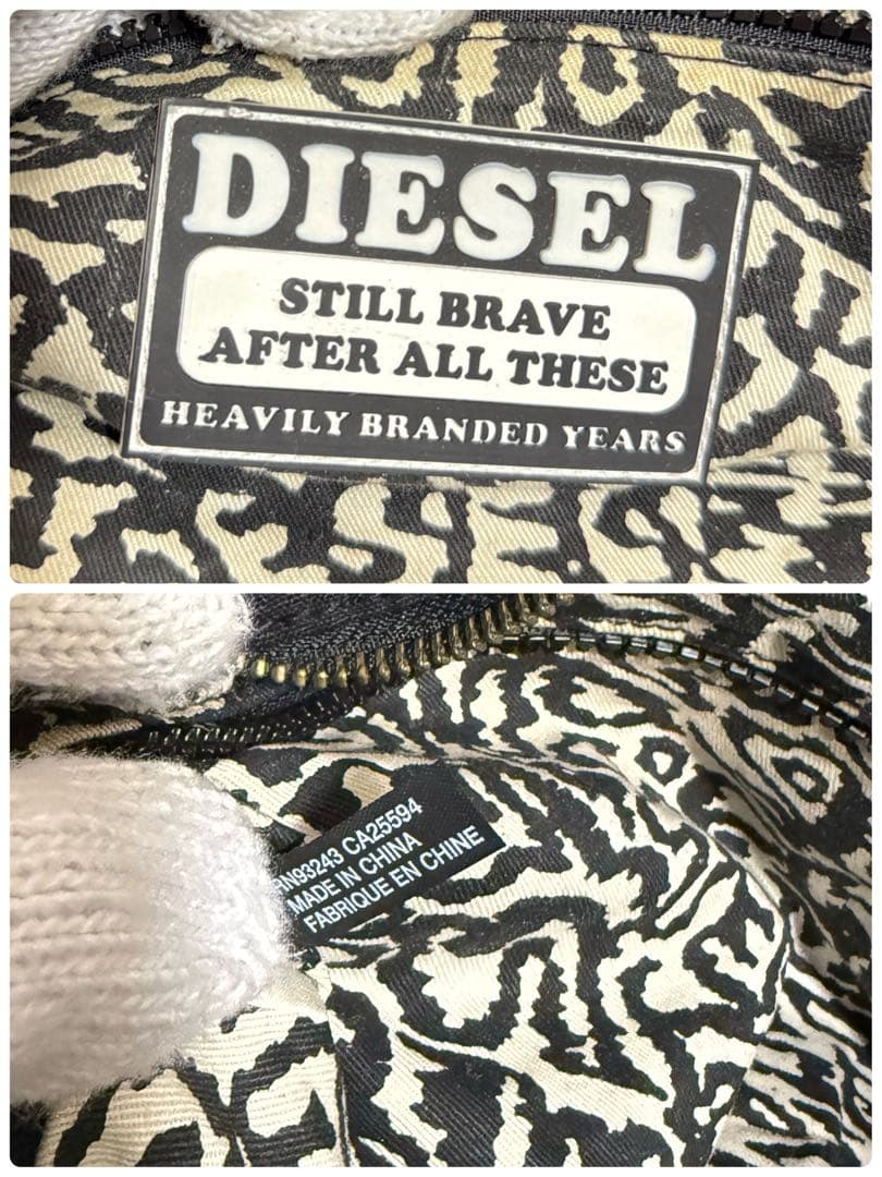 DIESEL ショルダーバッグ archive l logo Y2K