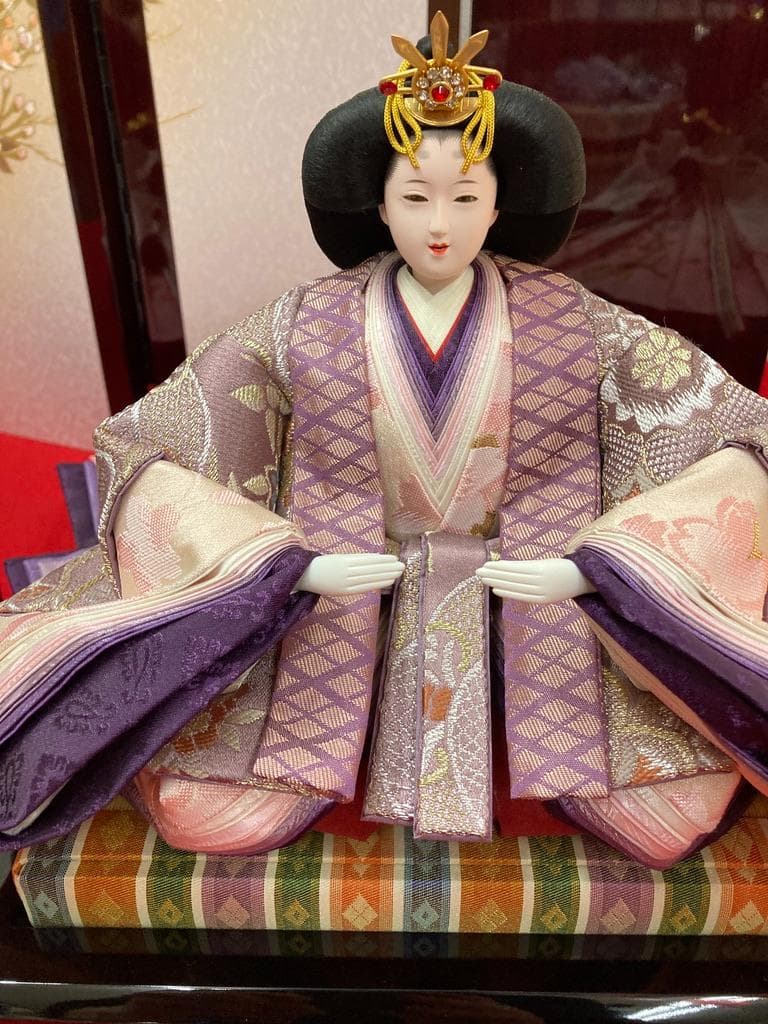 C7−1 雛人形親王のみ　人形のみ　小十番親王サイズ　ひな祭り人形　ひな人形