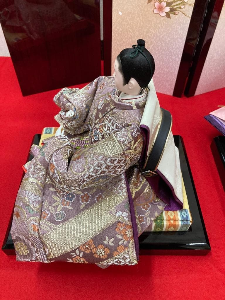 C7−1 雛人形親王のみ　人形のみ　小十番親王サイズ　ひな祭り人形　ひな人形