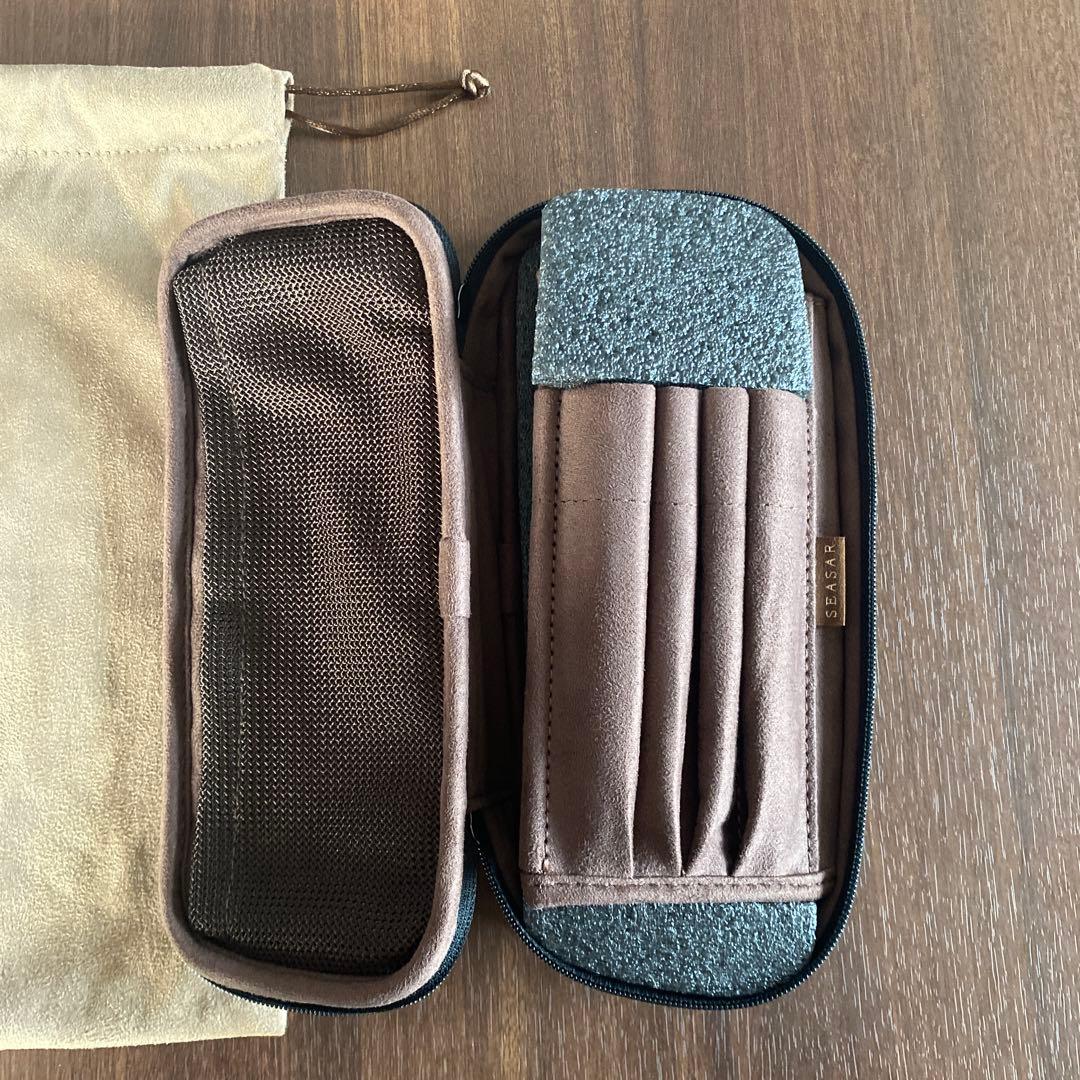 SEASAR OctFold ペンケース カルロスナイロン黒オクトフォールド しー