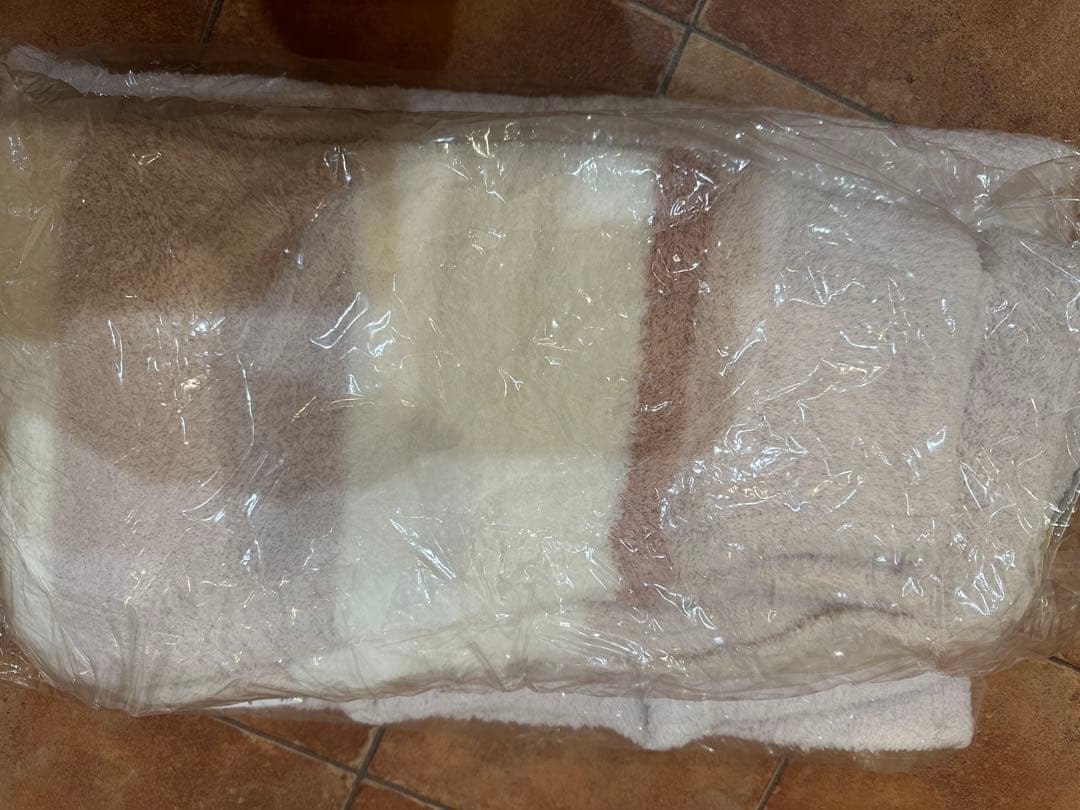 gelato pique パウダートリムボーダールームウェアセット ピンク