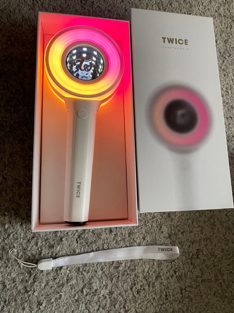 TWICE サナ グッズ LIGHT STICK うちわ ペンライト twice ペンライト