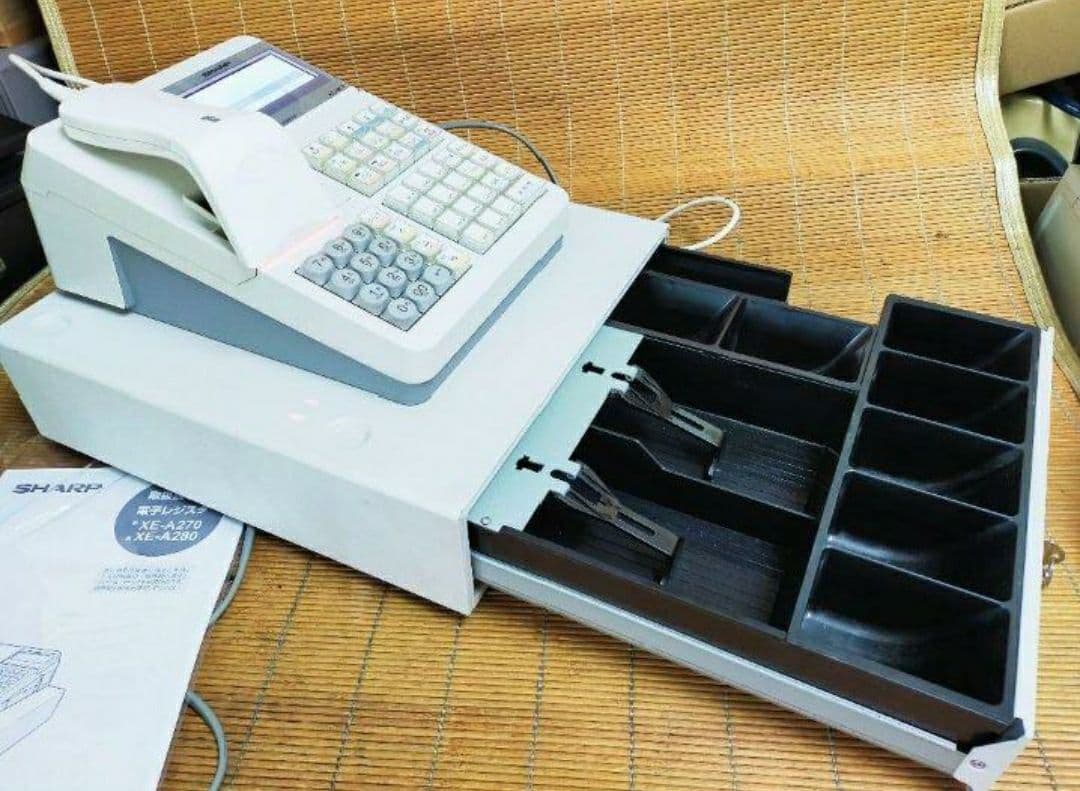 シャープレジスターXE-A270 PC連携 スキャナ付き n720027