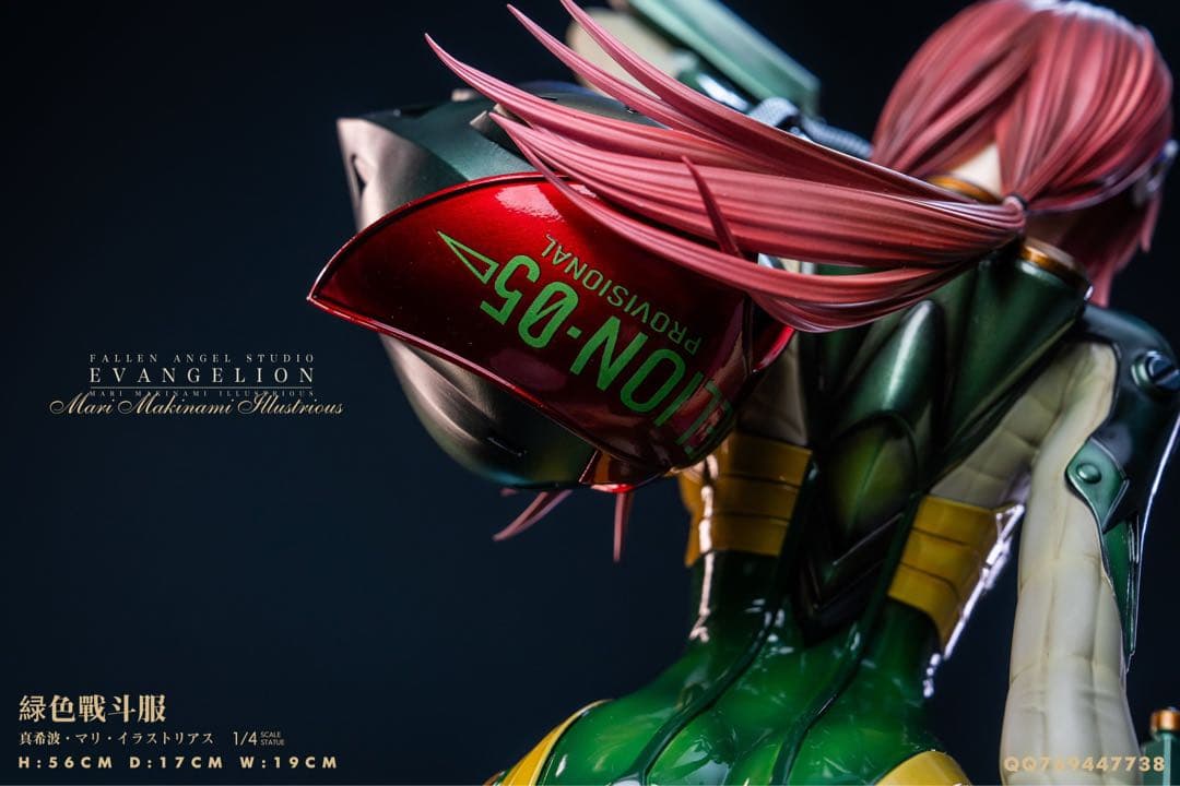 真希波・マリ・イラストリアス　フィギュア　エヴァンゲリオン　ガレージキット