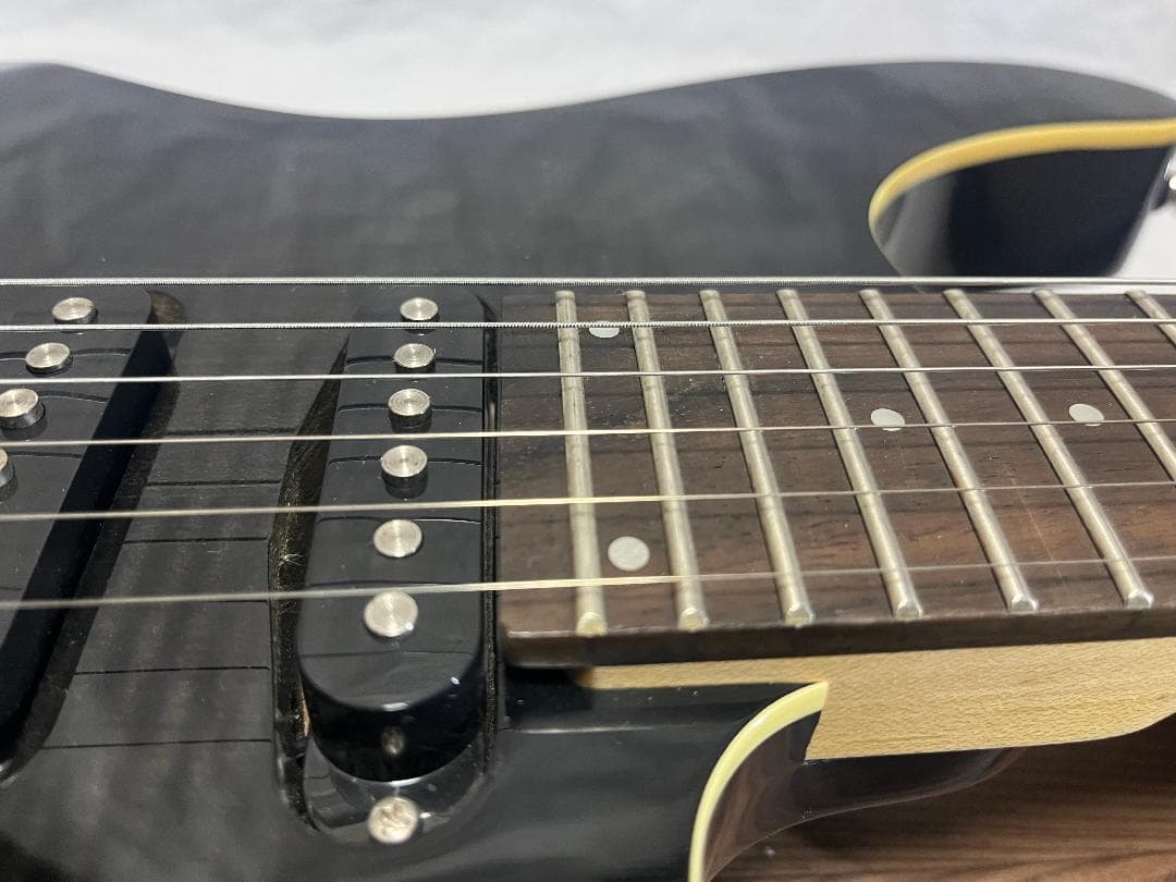 s*n様 Washburn RX25 虎目 シースルーブラック Floyd Ro