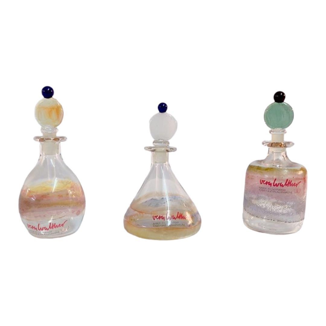 西ドイツ時代のアーティスト・グラスVera Walther : ミニチュア4点