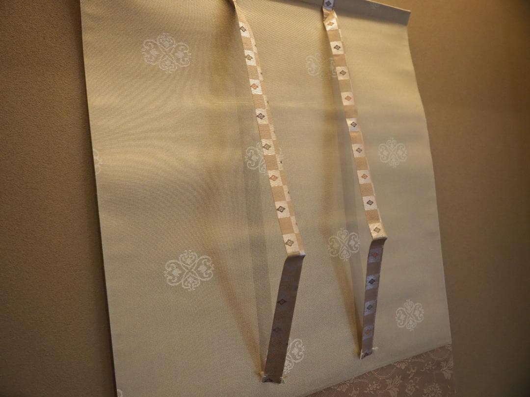 今尾景祥自筆『寿松図』掛軸（共箱）