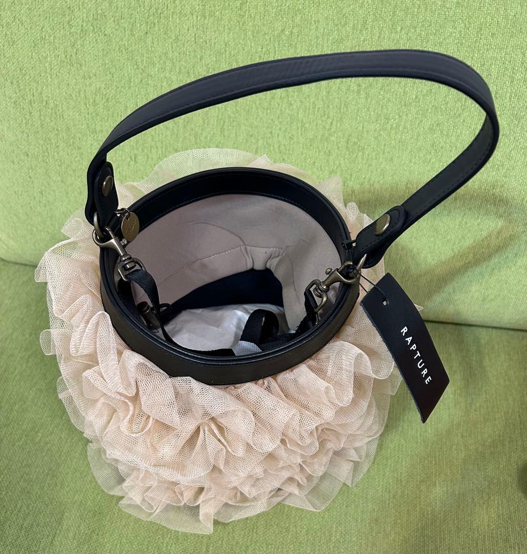 ⭐︎新品⭐︎RAPTURE （ラプチャー）シアーチュール2wayバケットバッグ