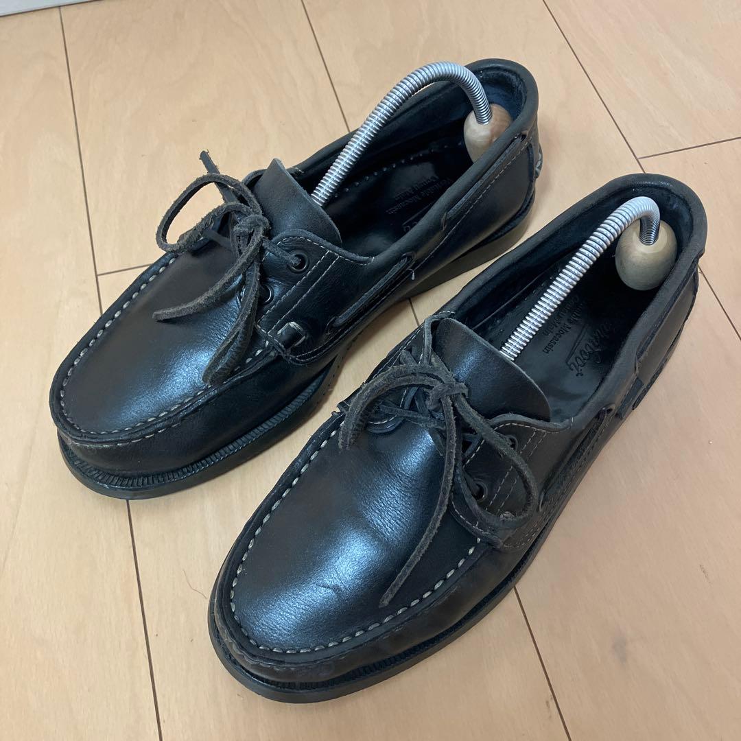 【美品】 パラブーツ バース PARABOOT BARTH デッキシューズ