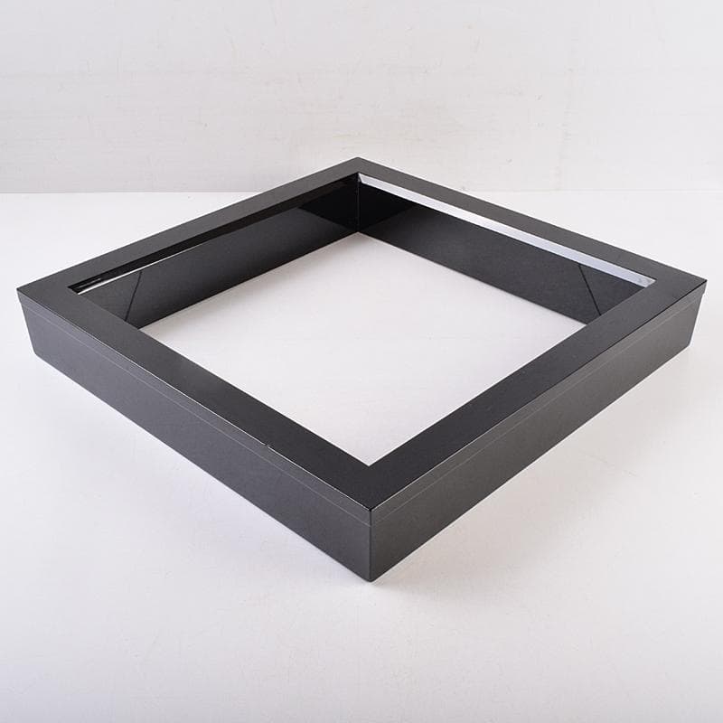 茶道具　輪島塗　若島孝雄作　真塗　炉縁　共箱　V　8428A