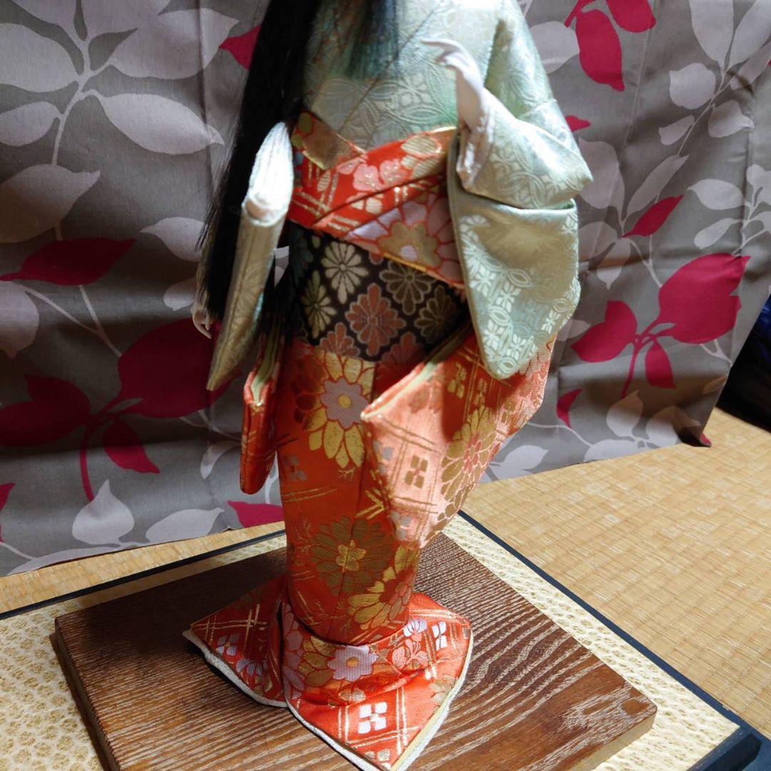 日本人形 ガラスケース 京人形 風俗人形 - メルカリ