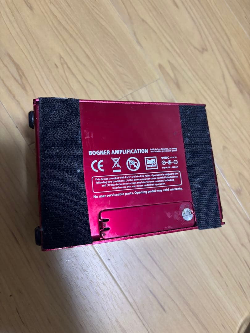 ギター bogner ecstasy red