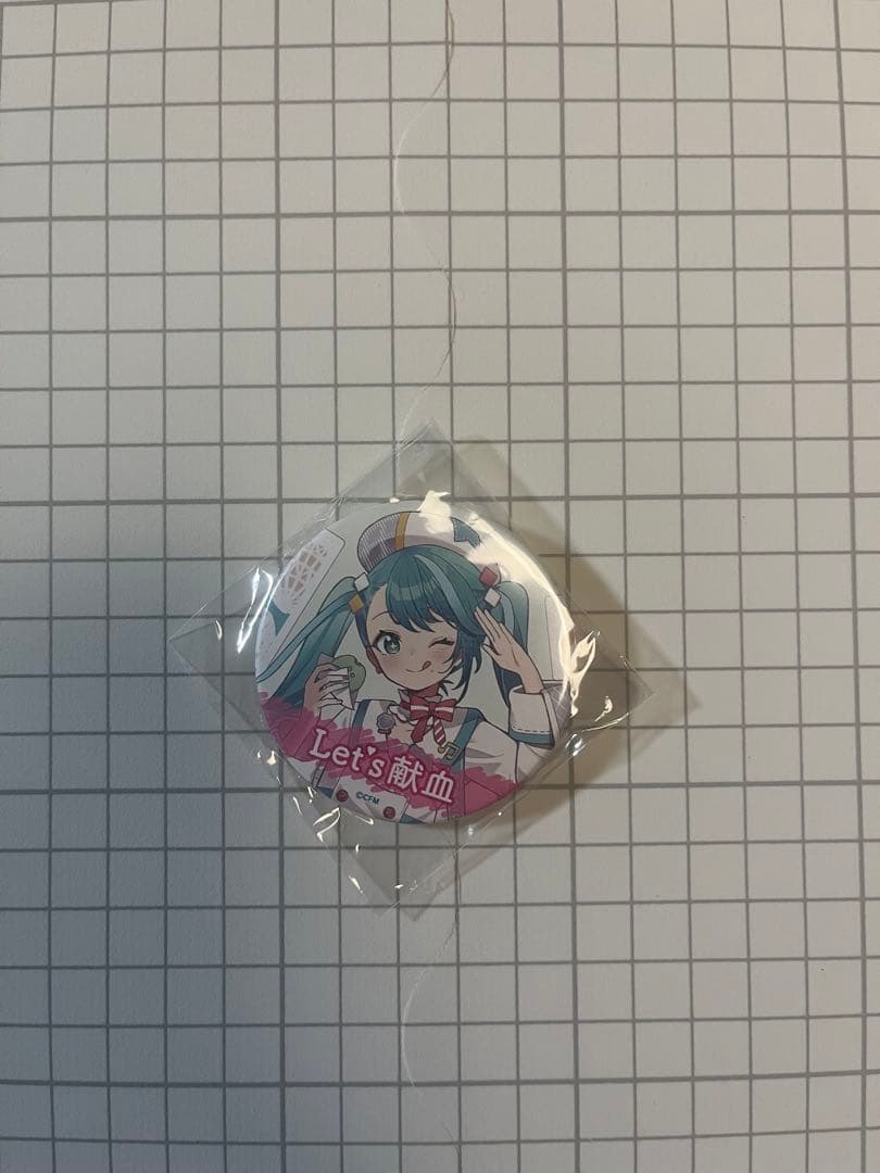 初音ミク バッジ 献血 マジカルミライ2024