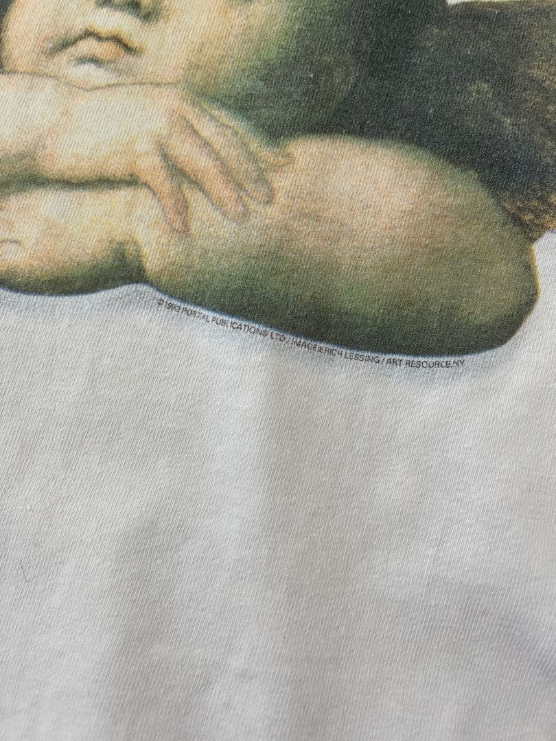 90s Hanes ラファエロアートTシャツ システィーナの聖母 ヴィンテージ