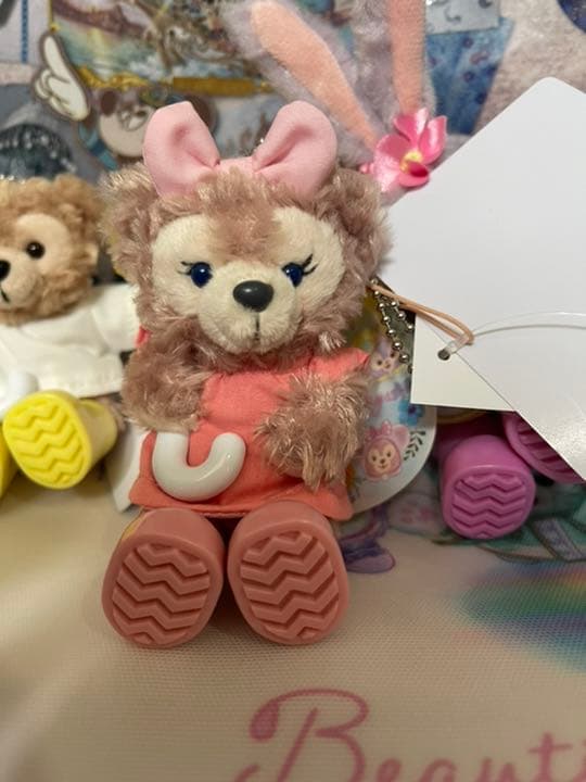 ジェラトーニ ステラルー ダッフィー ジェリーメイ ぬいぐるみバッジ