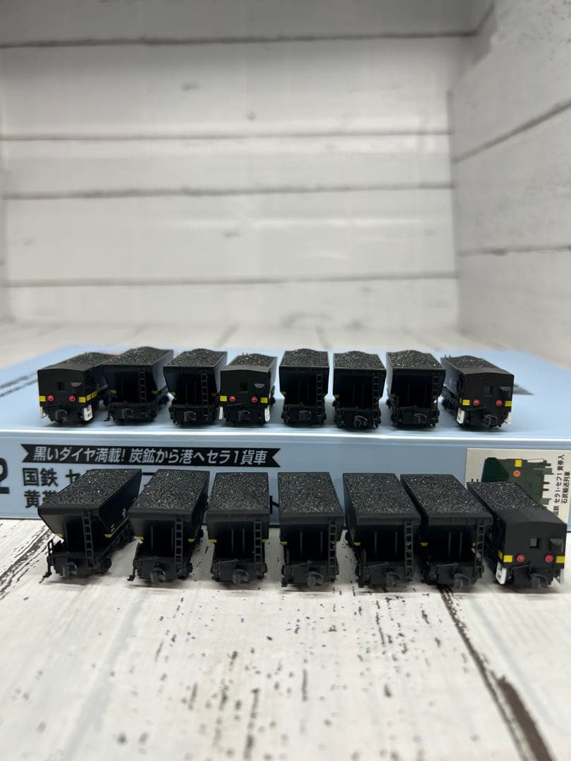 ②MICRO ACE A-3002 国鉄 セラ・セフ！黄帯石炭輸送列車15両