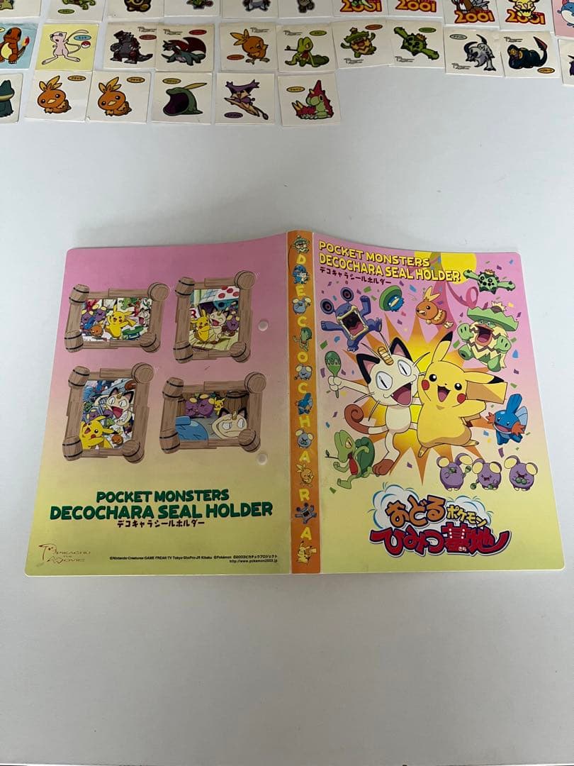 ポケモンパン デコキャラシール 450枚以上 ファイル付き - メルカリ