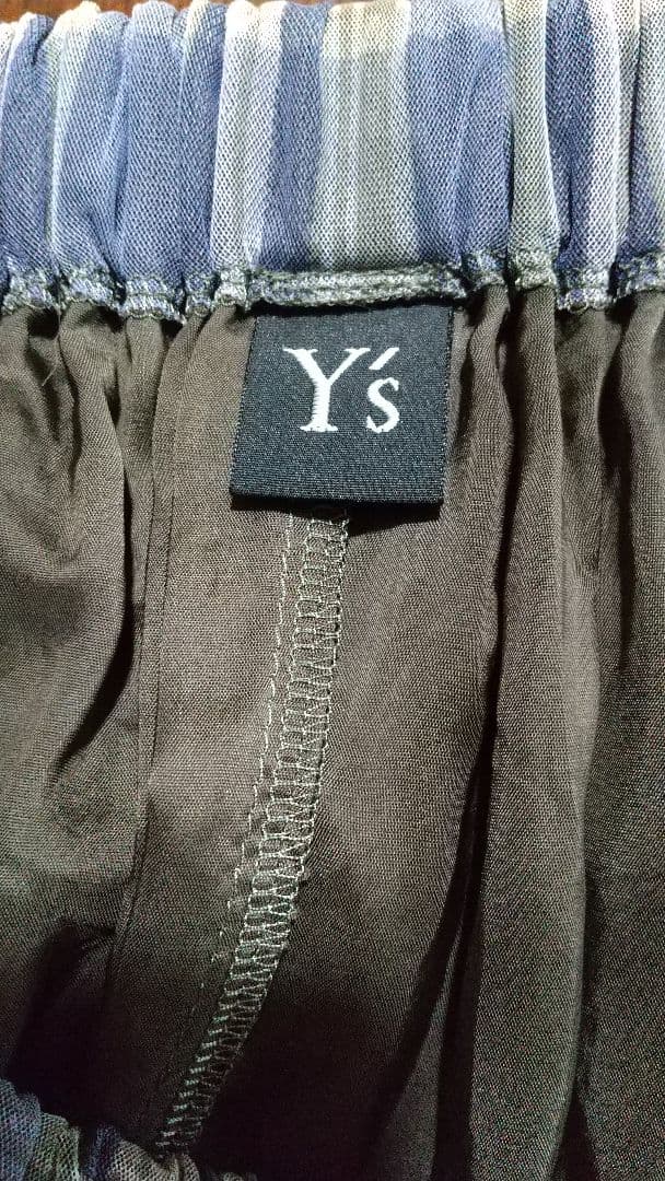 ヨウジヤマモトY's ギャザースカート ウエスト ゴム