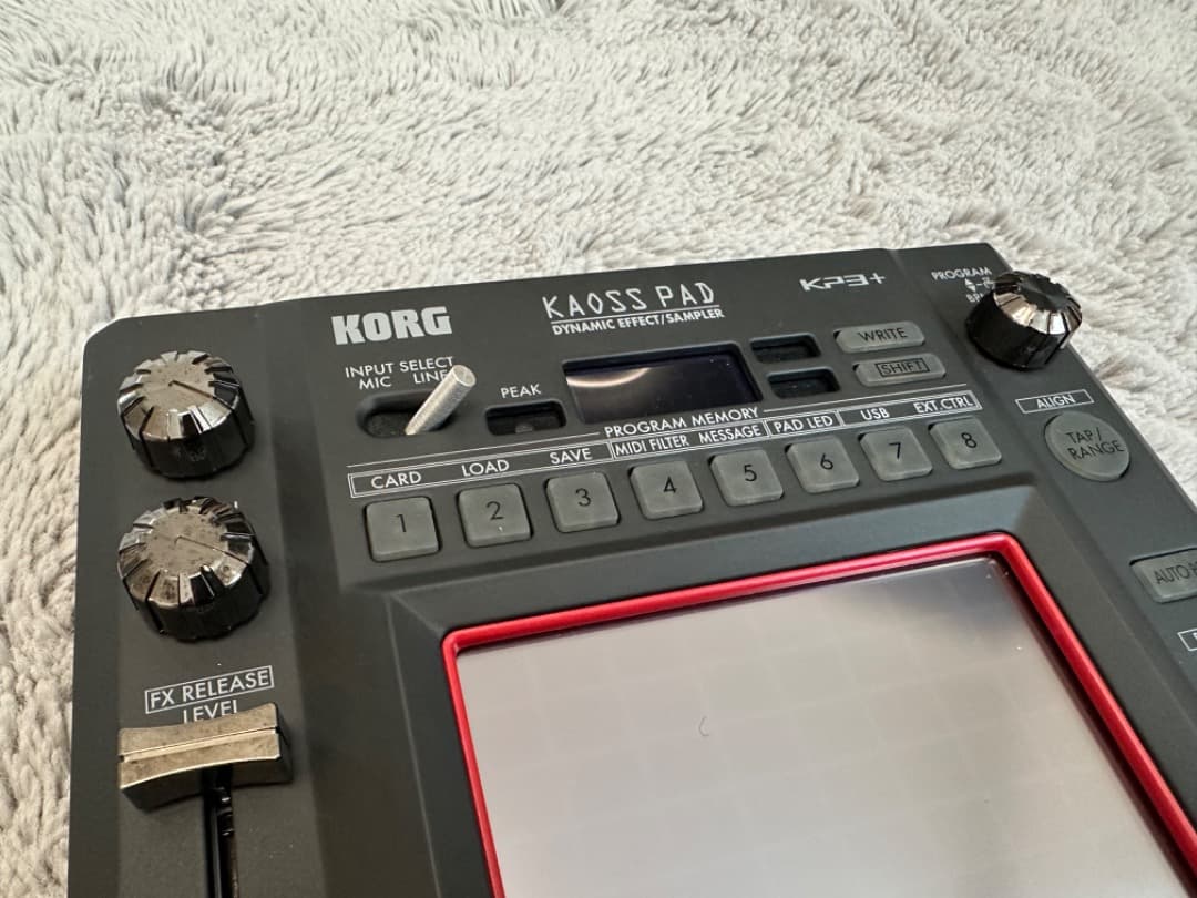 KORG DJ エフェクター サンプラー KAOSS PAD KP3+