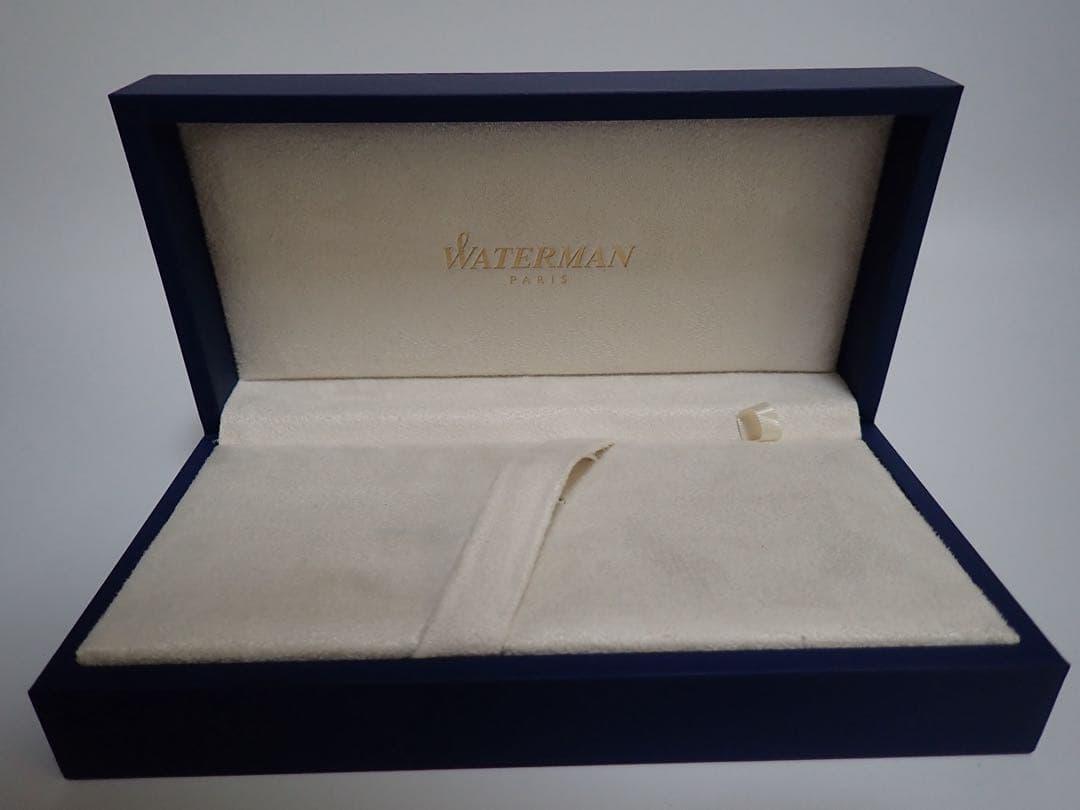 ウォーターマン｜エドソンサファイア・ブルー｜万年筆｜F（細字）｜箱あり