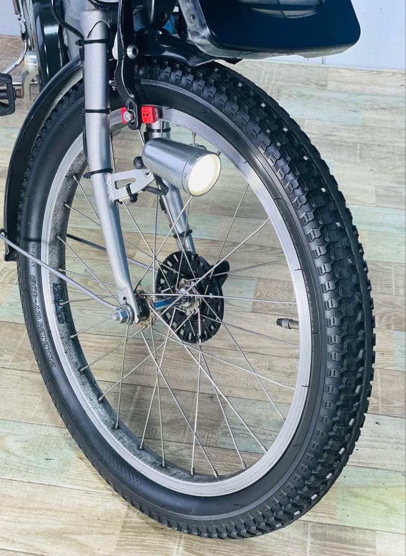 2963ブリヂストン8.7アンペア3人乗り対応子供乗せ　電動アシスト自転車