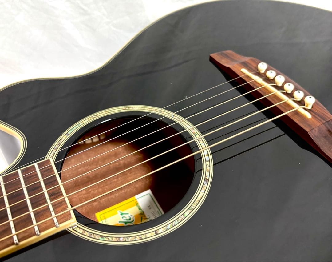 新品弦張替済】Cooder エレアコ TCP-400 BK タカミネ