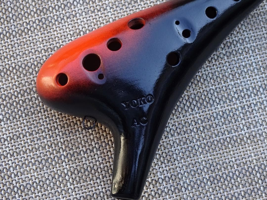 ＹＯＫＯオカリナ　アルトＣ管（レッド）