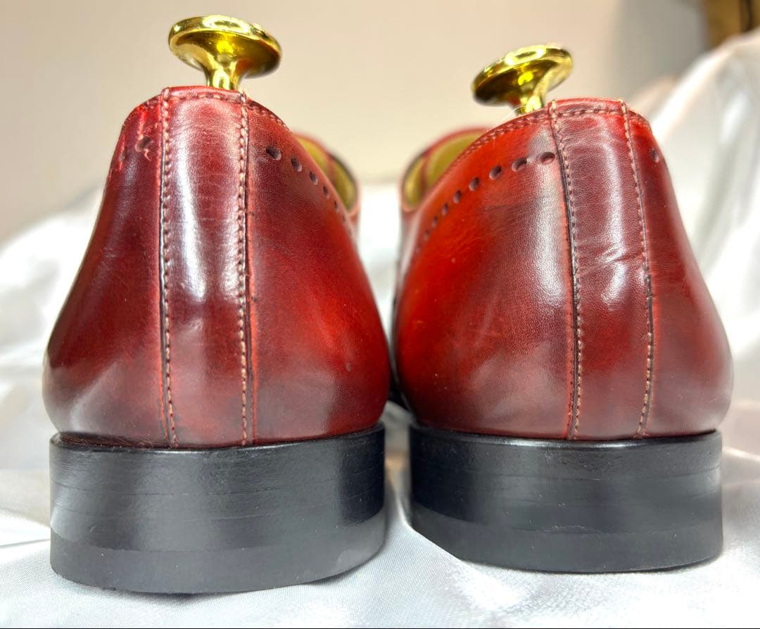 MAGNANNI マグナーニ　プレーントゥ　赤茶　EU39(25相当)