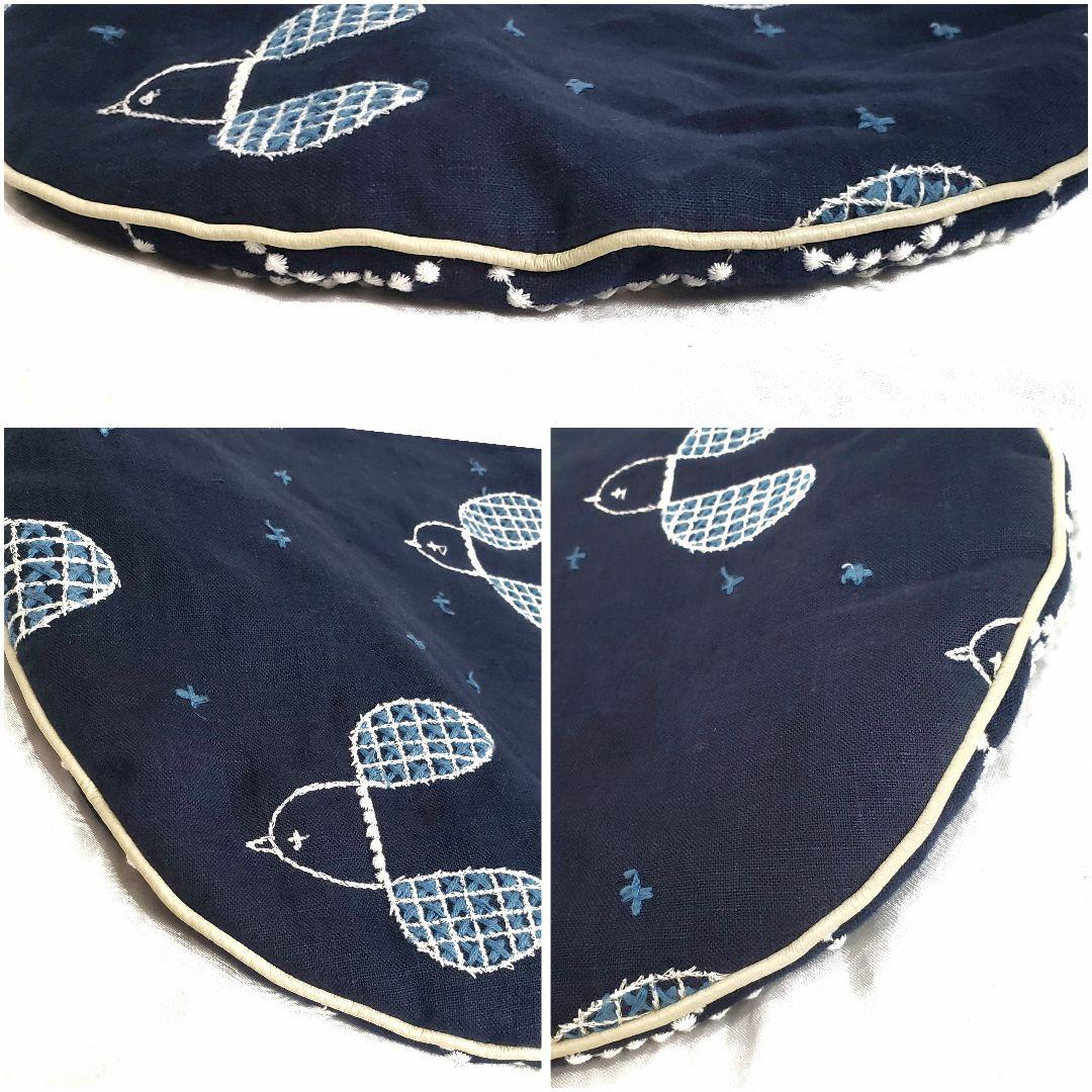 まんまる ミナペルホネン エッグバッグ tambourine×plover