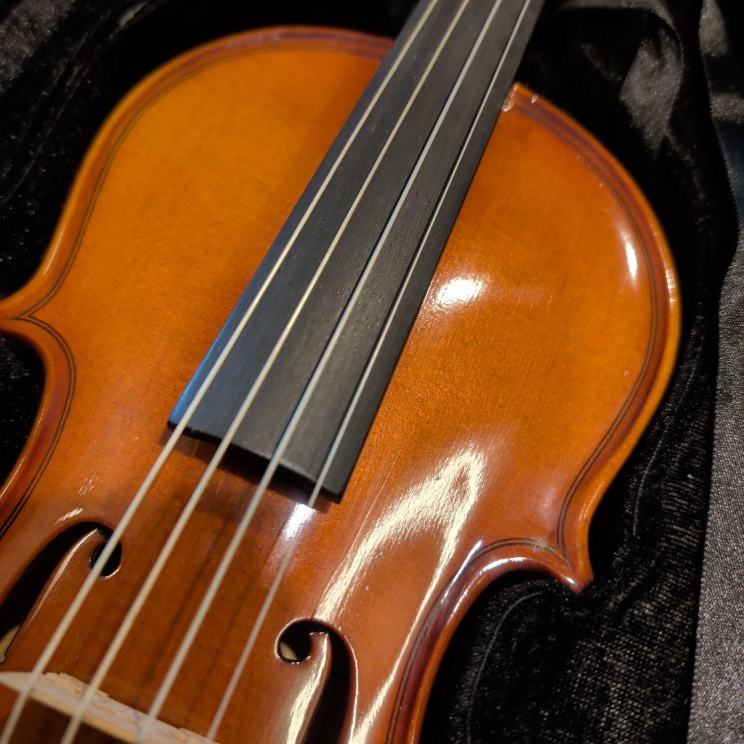 カルロジョルダーノ 1/8バイオリン本体・水色ケース付き