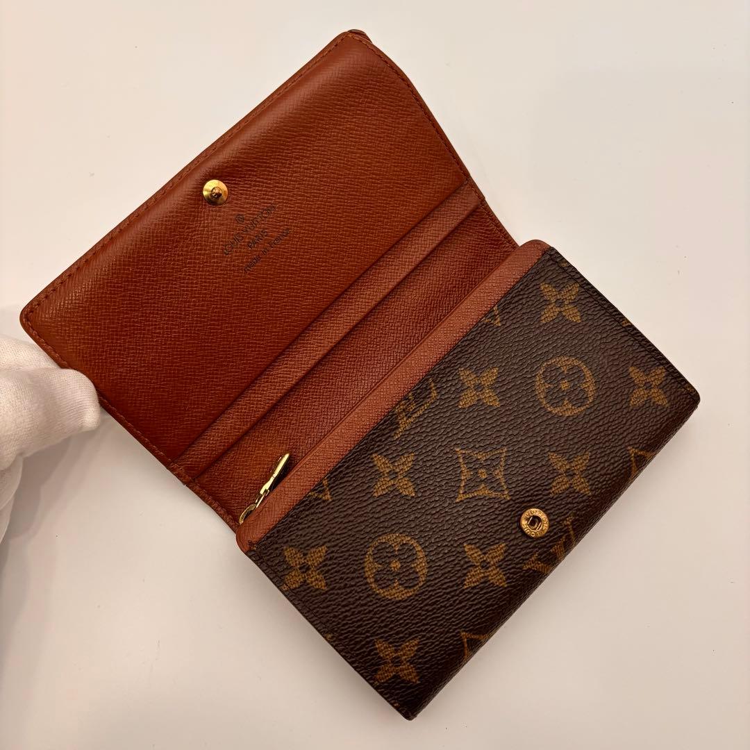 ✨美品✨ルイヴィトン✨ポルトモネビエ トレゾール✨二つ折り財布