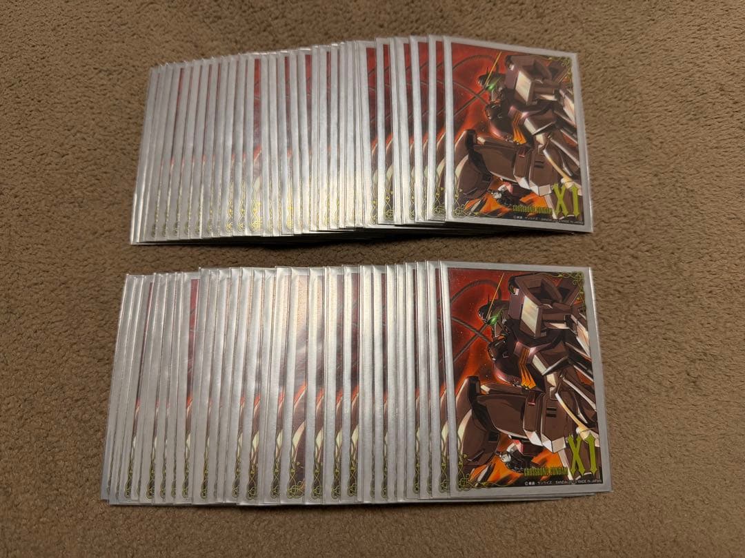 中古】クロスボーンガンダムX1スリーブ(60枚) ネグザ - メルカリ