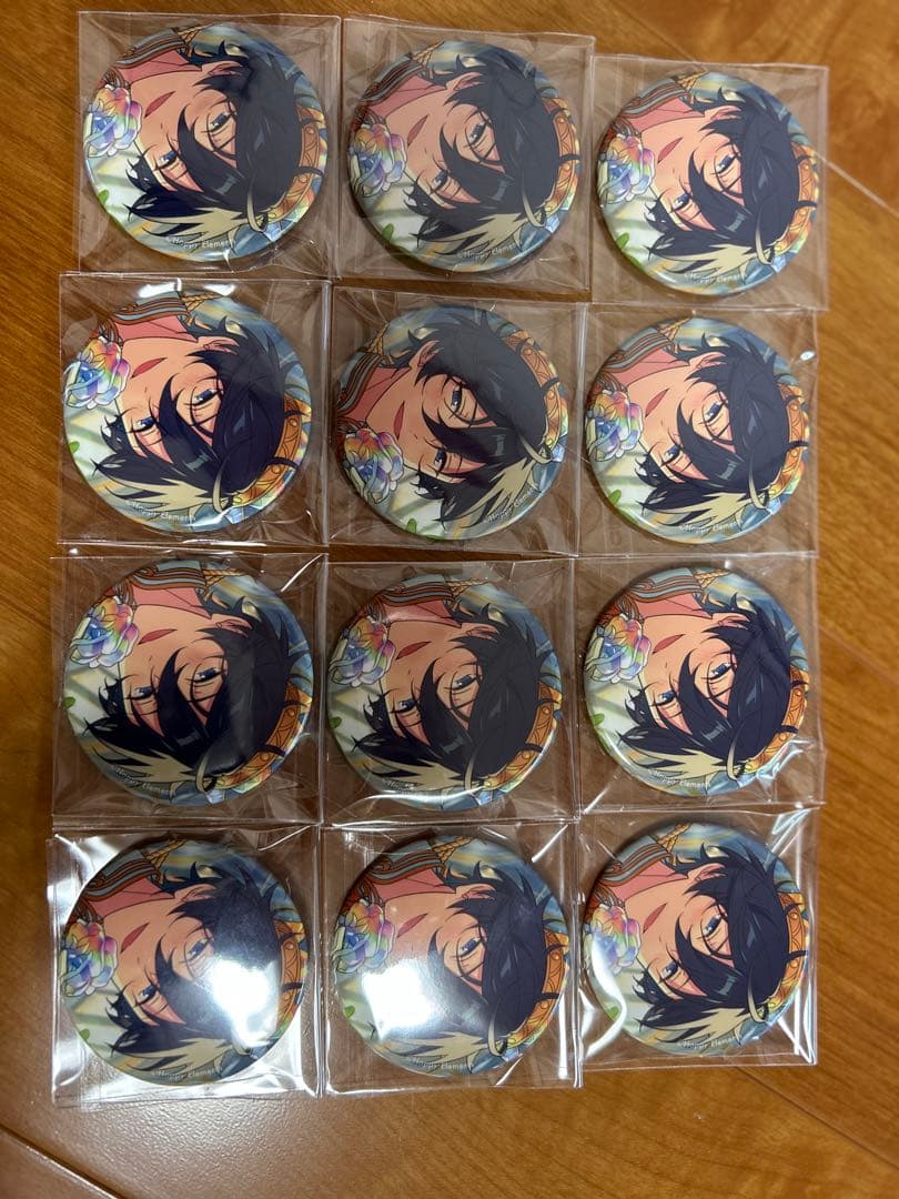 氷鷹北斗 コレクション缶バッジ Sep キャラクターグッズ