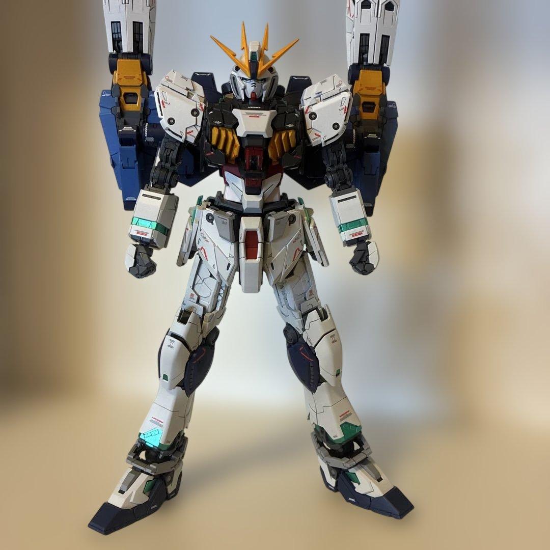 ★MGナラティブガンダムB装備【完全塗装】 ※νガンダムカラー