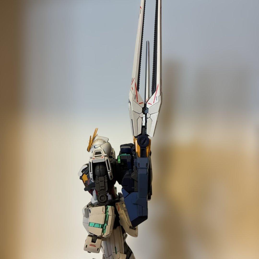 ★MGナラティブガンダムB装備【完全塗装】 ※νガンダムカラー